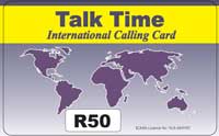 Talk Time International Calling Card